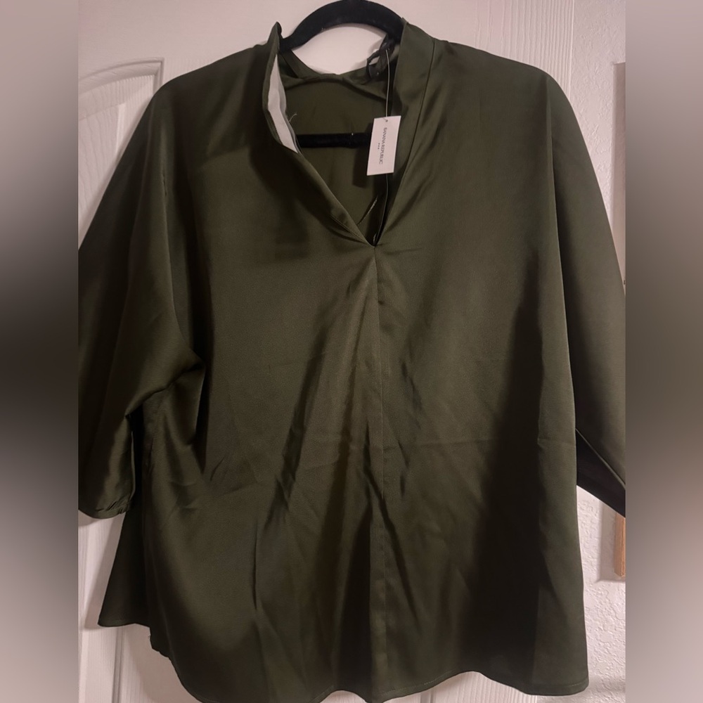 Banana republics Dark Green Women's Blouse